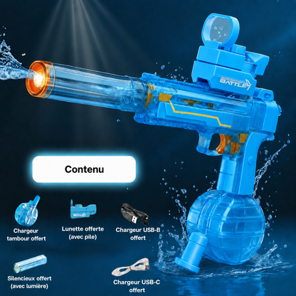 Axyno™ – LE PISTOLET À EAU ÉLECTRIQUE ULTIME DE L'ÉTÉ