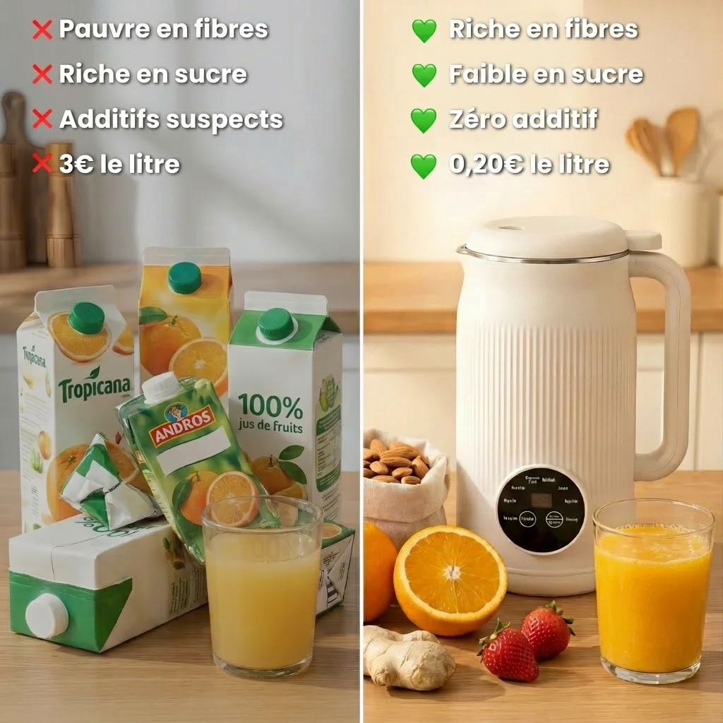 MylkyFresh™ – Mixeur Chauffant 8-en-1